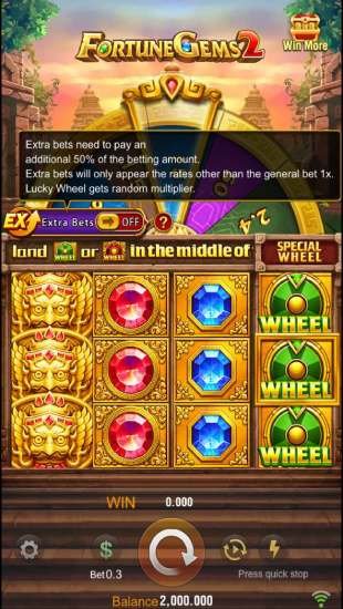 Unlock Excitement with Fortune Gems 2 Slot Game in Thailand in Thailand
