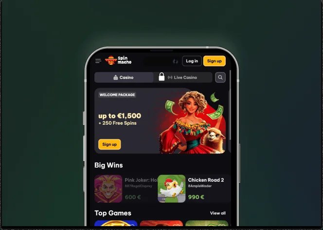 Spinmacho app, spinmacho login